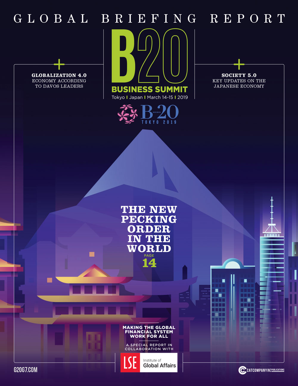 B20 Global Briefing Report Tokyo 2019 advertisement