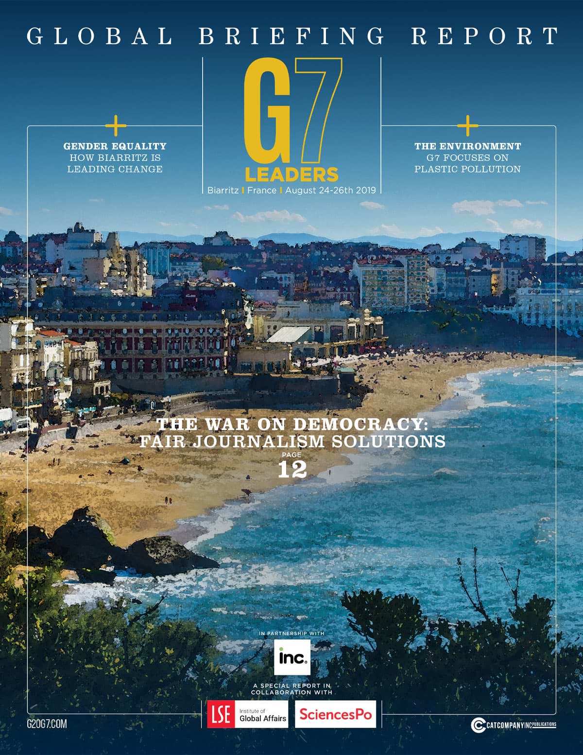 G7 Global Briefing Report France 2019 cover