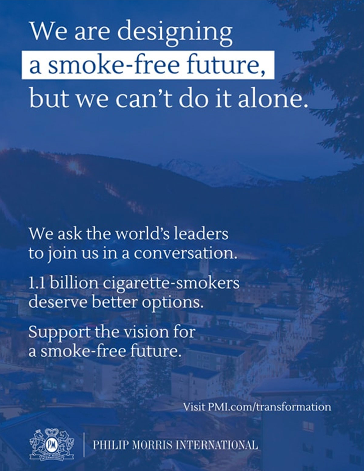 Philip Morris International Advertisement